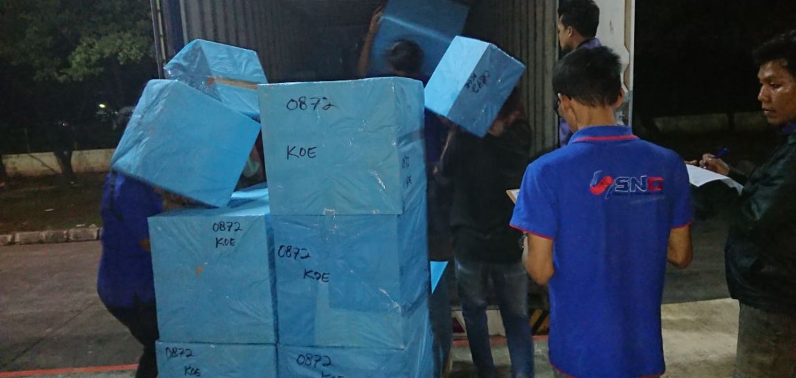 distribusi dinas pendidikan to kupang