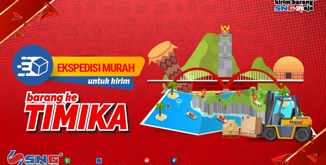 Tarif Jasa Pengiriman ke Timika
