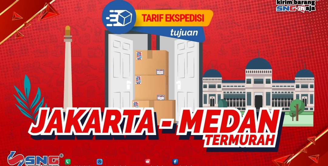 Jasa Pengiriman ke Medan Termurah Rp. 4500/Kg 5 Hari Sampai