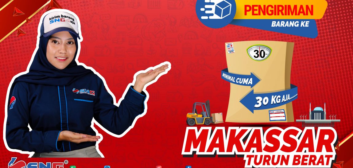 Ekspedisi Jakarta Makassar Termurah dengan SNG Logistic