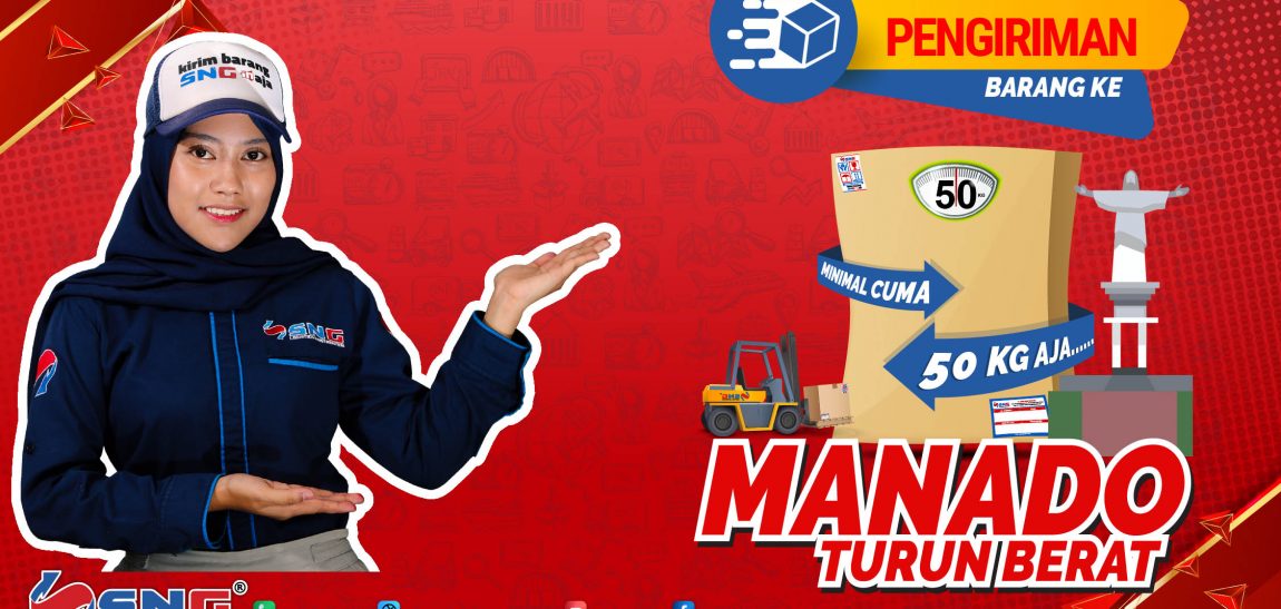 Jasa Pengiriman ke Manado Termurah